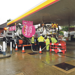 Lanes tanker fleet supports filling station refurbishment