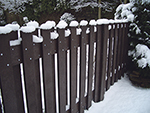 Beautiful fences that never need painting or treating?